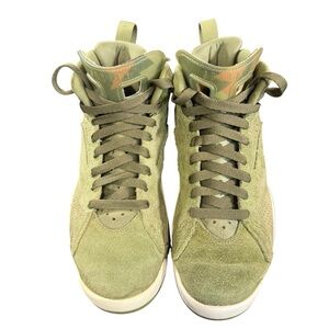 Nike Olive Green Jumpman MVP Sneakers